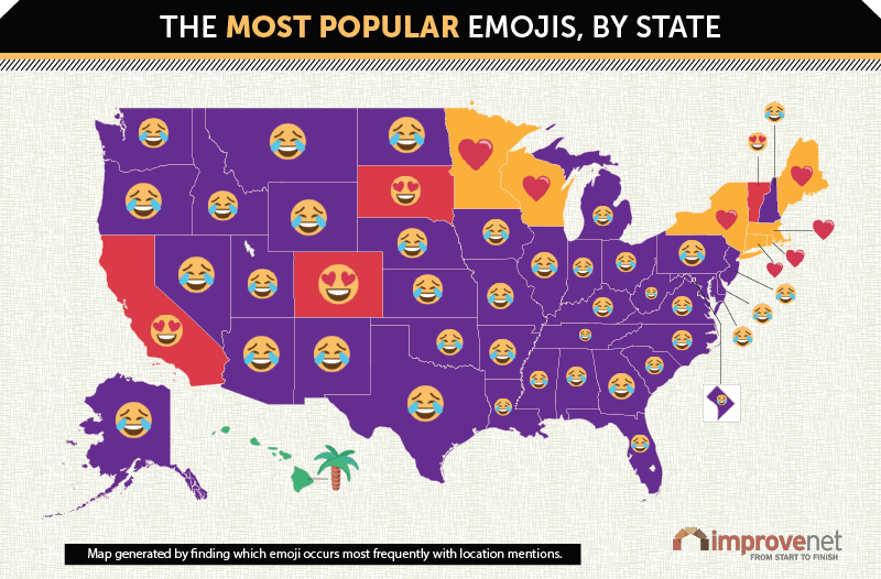 Many state. The most popular Emoji. Most popular. Most used Emoji. Most popular American Emoji.