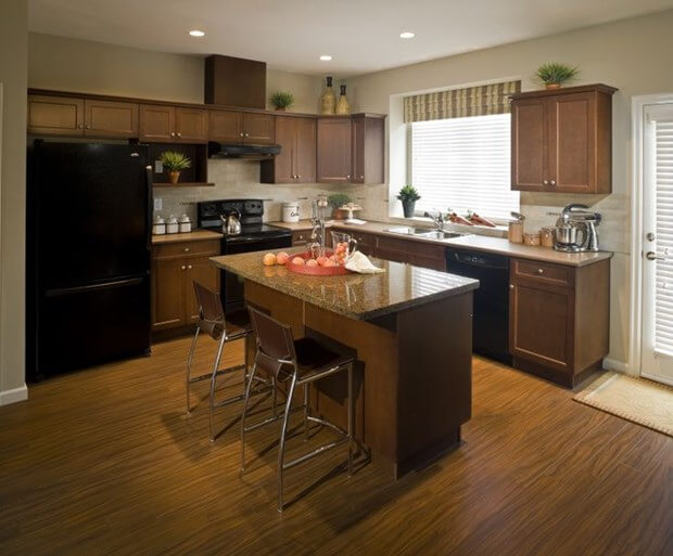 How to clean wooden kitchen cabinets