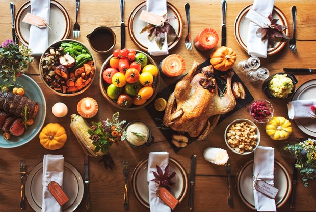 Thanksgiving is celebrated on the fourth thursday of november