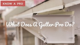 Video: What Does A Gutter Contractor Do?