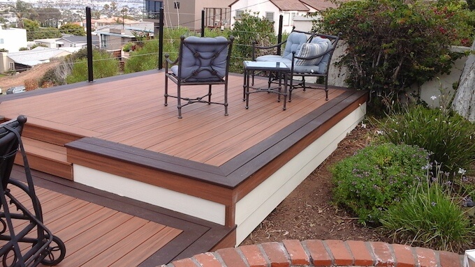 composite decking price per square foot