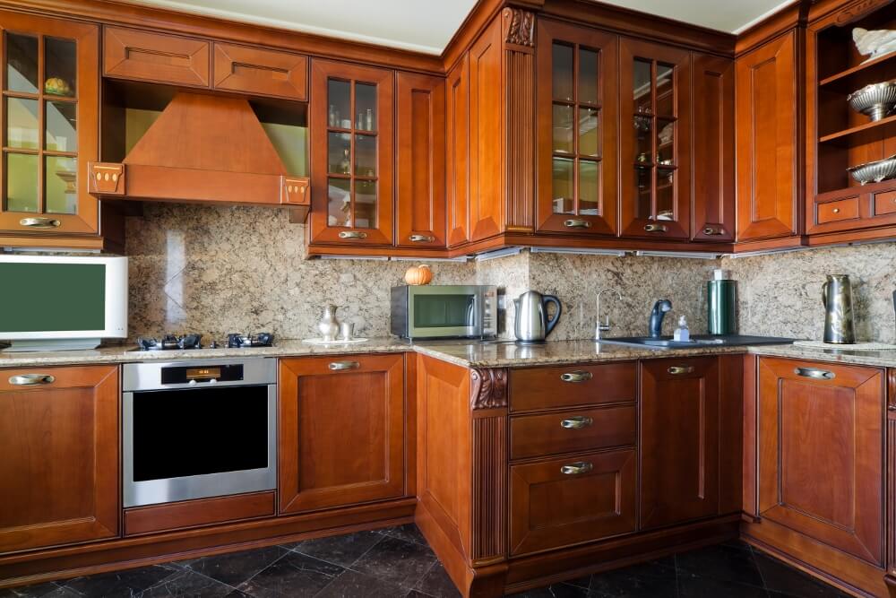 An Alternative To Wood: Glass Front Cabinets | Kitchen Cabinets